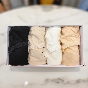 마더피아 마더피아 마더피아 와코루 임산부 비키니 면모달 팬티 4매입 세트 BRPTE001V_이미지