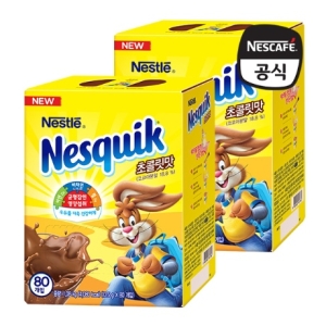 네슬레 네스퀵 초콜릿맛 스틱 80개입 (2개)_이미지