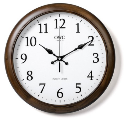 오리엔트 우든데코 인테리어 벽시계_이미지