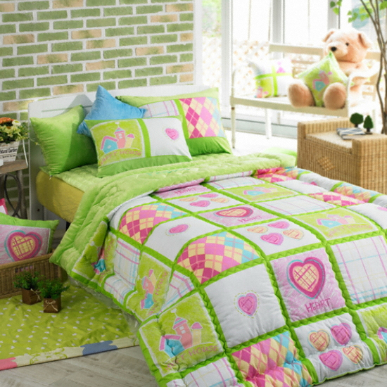 쁘리엘르 조안 극세사 차렵패드세트 (싱글 S)_이미지