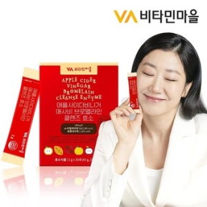 비타민마을 애플사이다비니거 애사비 브로멜라인 클렌즈 효소 2g 30포