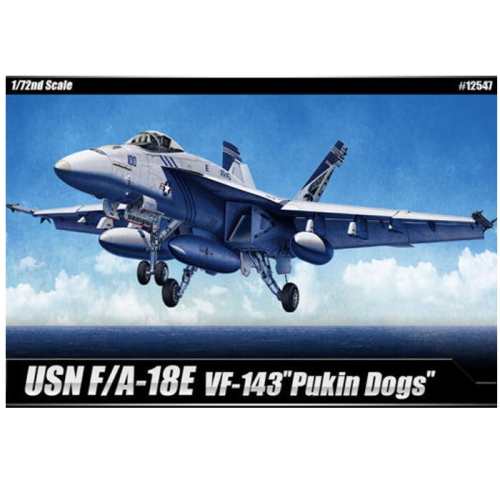 아카데미 과학 1/72 미해군 F/A-18E VFA-143 푸킨독스 12547
