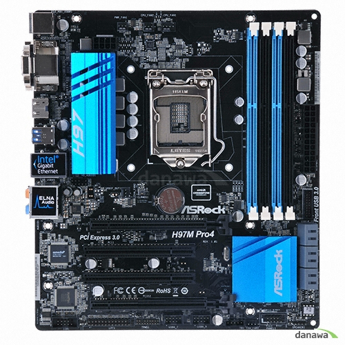 ASRock H97M Pro4 에즈윈
