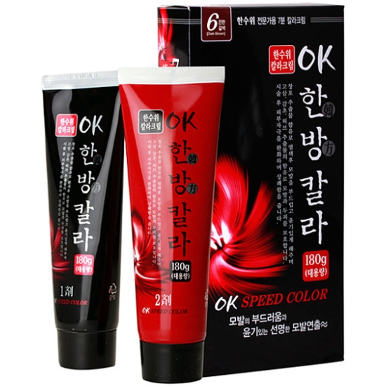 본코스메틱 OK한방칼라 염색약 (1개)_이미지