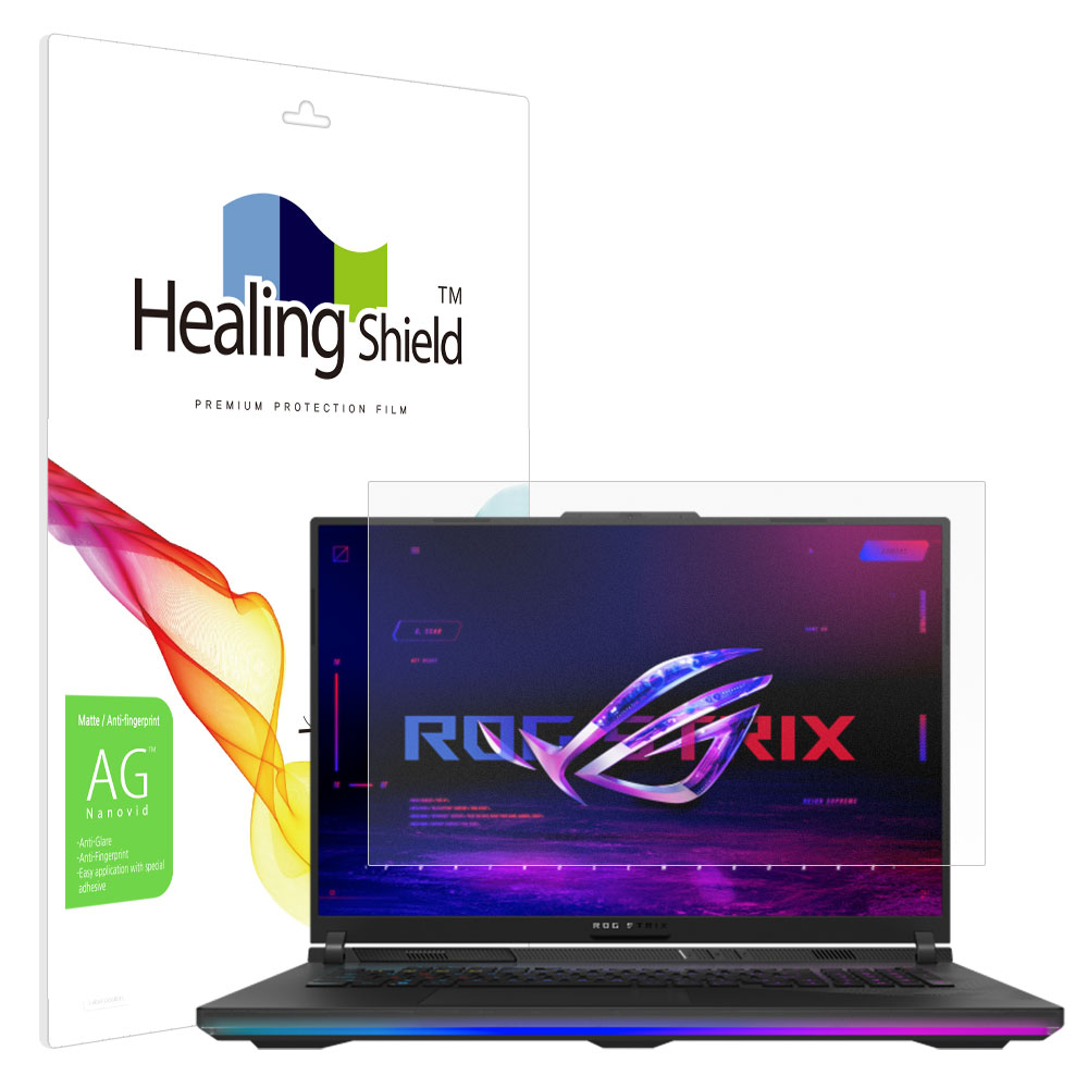 폰트리 힐링쉴드 ASUS ROG STRIX SCAR 18 2024 저반사 지문방지 액정보호필름