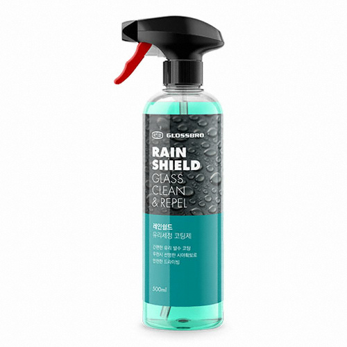 글로스브로 레인쉴드 유리 세정 코팅제 500ml (10개)_이미지