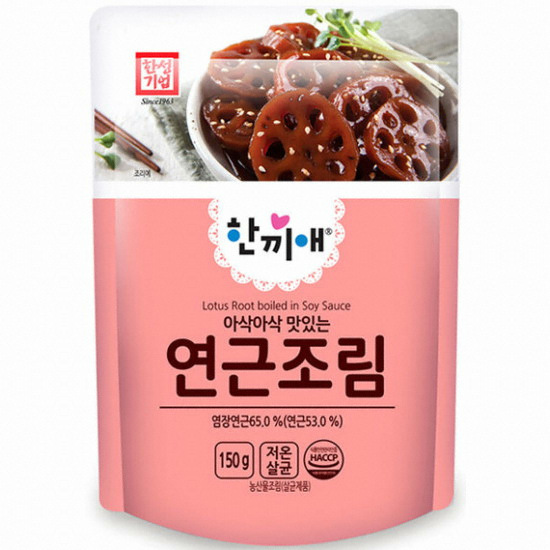 한성기업 한끼애 연근조림 150g (5개)_이미지