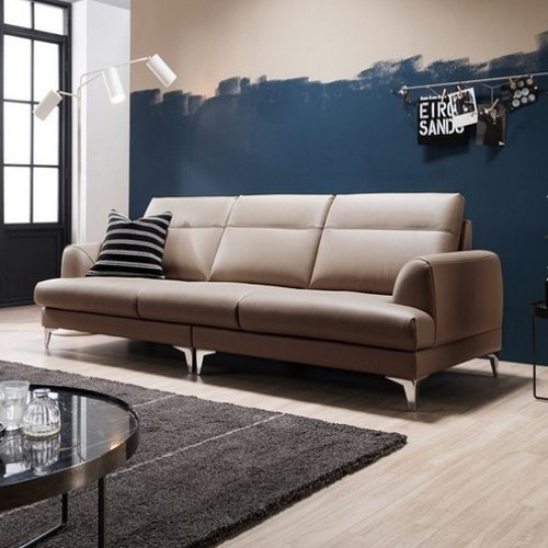 자코모 루스 이태리 천연가죽 소파 3.5인용