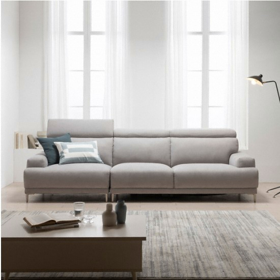 리바트 발렌 라텍스 패브릭 소파 4인용