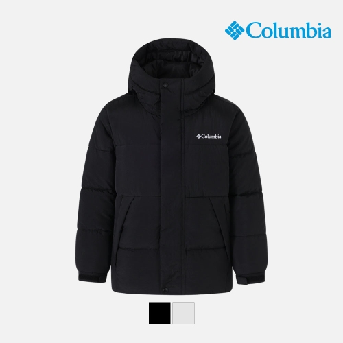 컬럼비아 심플 숏 패딩 자켓 (C54-YKD303)_이미지
