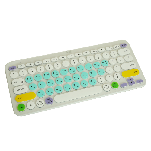 로지텍 K380 한영 전용 키스킨 (판타스틱 민트)