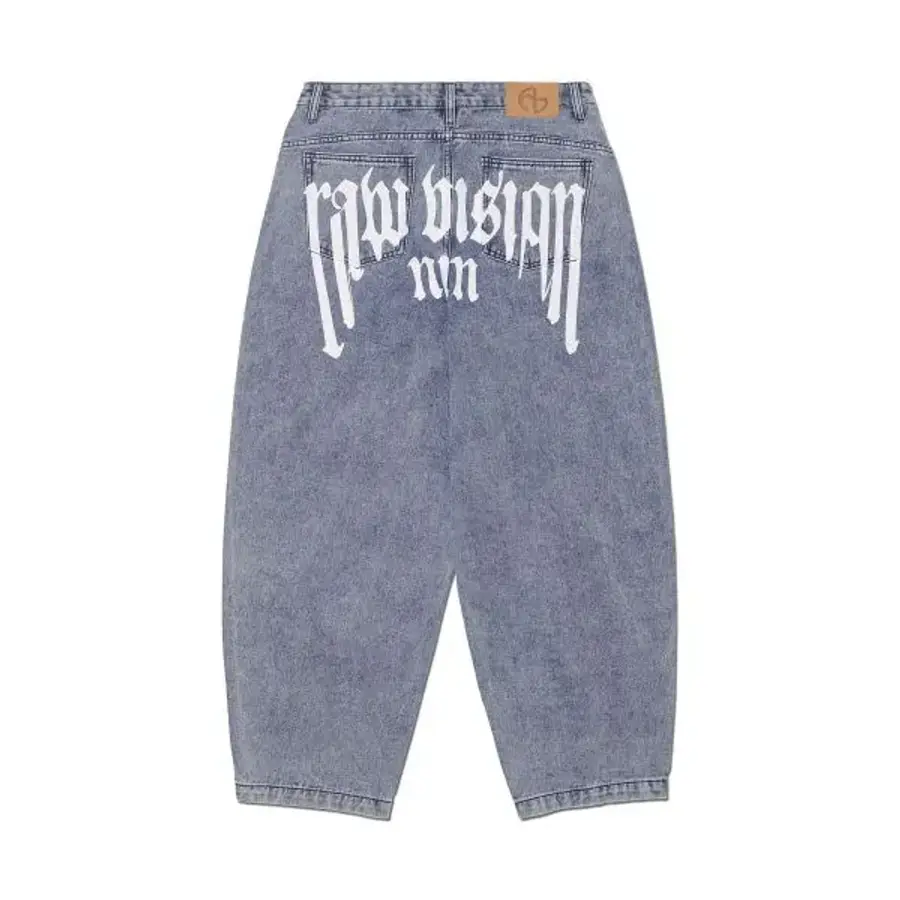 노매뉴얼 청바지 RAW VISION DENIM PANTS WHITE BLUE 207523_이미지