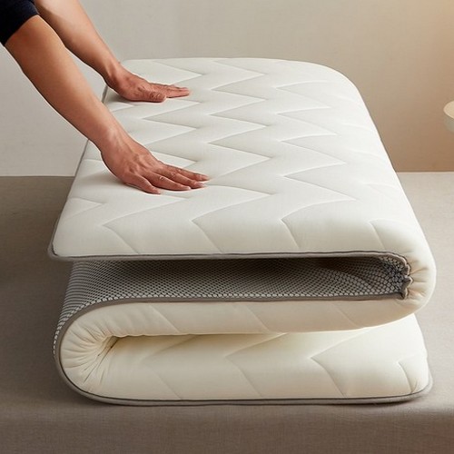 볼레비오 꿀잠 라텍스 메모리폼 토퍼 매트리스 Q (8cm)_이미지