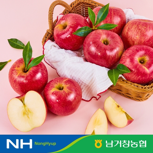 남거창농협 아삭아삭 달콤 사과 5kg 중과 21-23과 내외_이미지