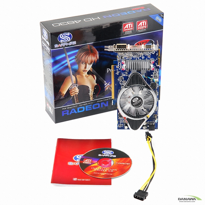 SAPPHIRE �󵥿� HD 4830 HDMI 512MB �̿���