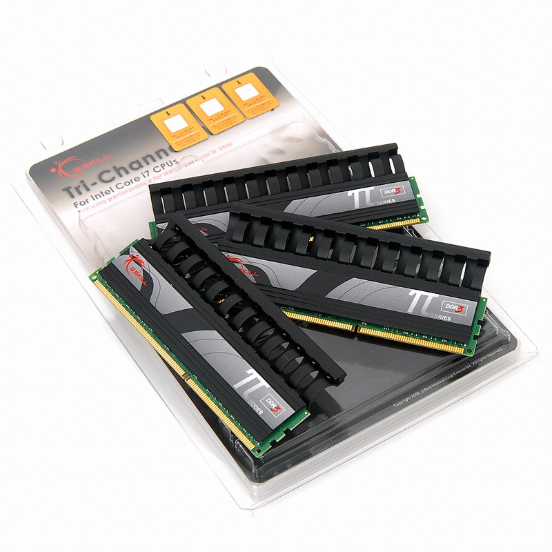 G.SKILL DDR3-1600 Pi Black 패키지 티뮤 (3GB(1Gx3))
