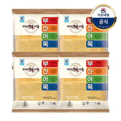 사조대림 대림선 부산어묵 마당놀이2 1kg (4개)_이미지