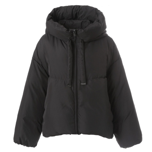 SISLEY 여성 루즈핏 후드 숏패딩 SAPD82561_이미지
