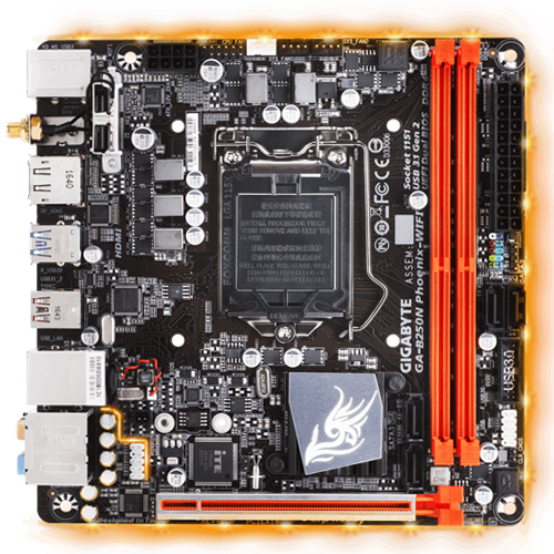 GIGABYTE GA-B250N-Phoenix WiFi 듀러블에디션 제이씨현_이미지