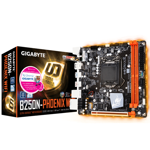 GIGABYTE GA-B250N-Phoenix WiFi 듀러블에디션 제이씨현_이미지