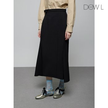 대현 듀엘 리본 벨티드 스커트 BK_D251MSD202_이미지