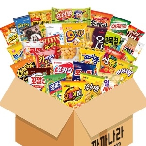 까까나라 과자 랜덤 럭키박스세트 30p