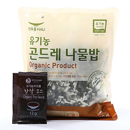 한우물(HAU) 유기농 곤드레 나물밥 262g (1개)_이미지