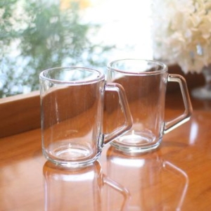 SGC솔루션 글라스락 이지그립 머그 350ml (2개)