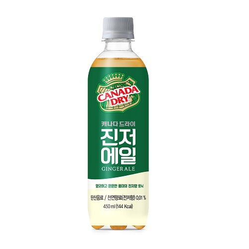 코카콜라음료 캐나다 드라이 진저에일 450ml (24개)_이미지