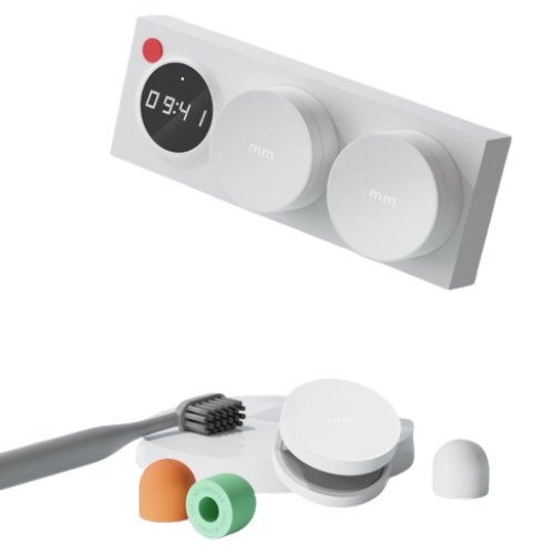 Shenzhen MILLIMEETER mm S10 + 치약 홀더 S12 + 치약 캡 S13 세트