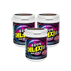 롯데제과 졸음번쩍 에너지 껌 87g (3개)_이미지