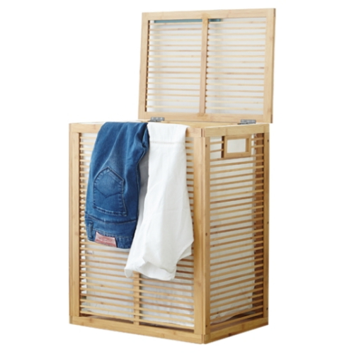 베스트리빙 블라인드 대나무 햄퍼