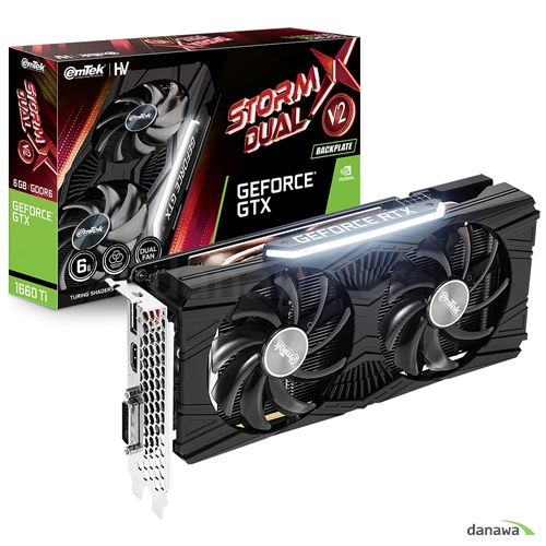 �̿��� HV ������ GTX 1660 Ti STORM X Dual V2 D6 6GB