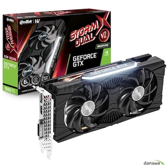 이엠텍 HV 지포스 GTX 1660 Ti STORM X Dual V2 D6 6GB
