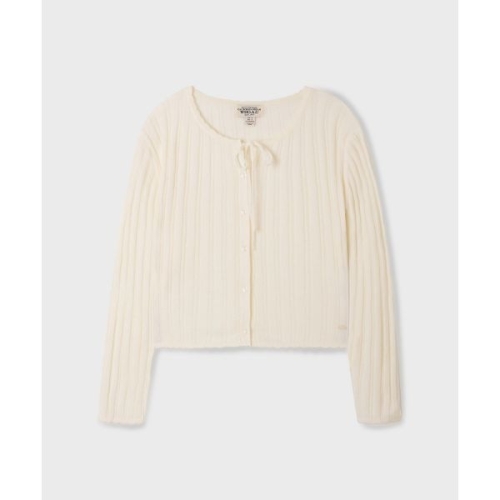 골지 펀칭 스카시 가디건 Ribbon Punching Skashi Cardigan_A WHCKF4993F