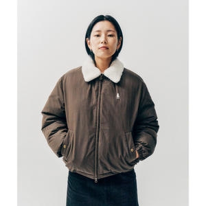 남여공용 탈부착 보아 숏푸퍼 다운 점퍼 YEW1DW302A