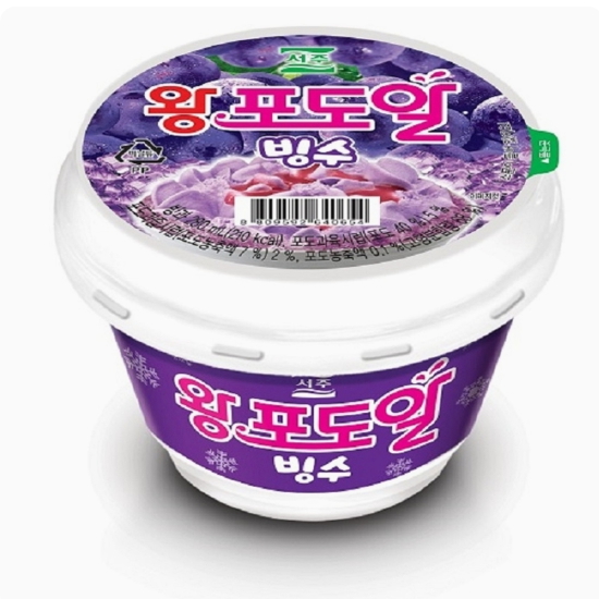 아이푸드 서주 왕포도알 빙수 280ml (12개)