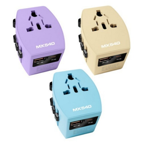 엑스트라 2포트 여행용 멀티어댑터 MX540