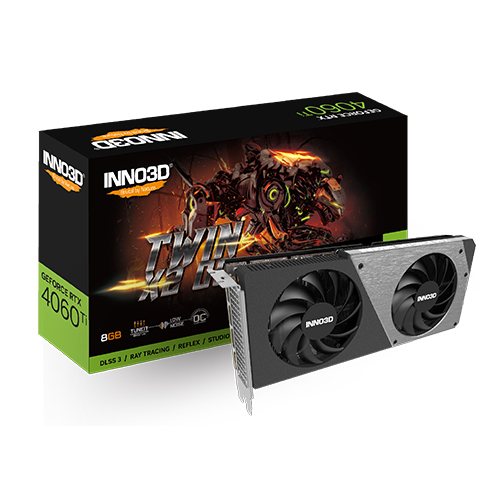 INNO3D 지포스 RTX 4060 Ti OC D6 8GB TWIN X2_이미지