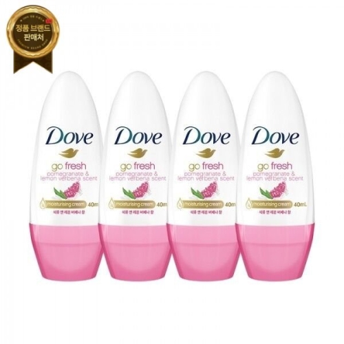 도브 데오드란트 롤온 석류레몬 버베나 40ml (4개)_이미지