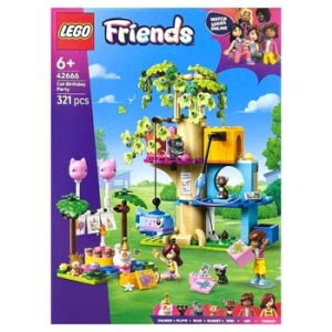 레고  고양이 생일 파티와 트리 하우스 (42666) (일반구매)