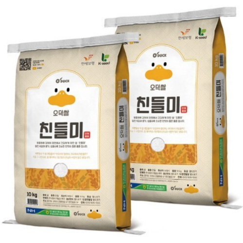 오덕 2026 햅쌀 오덕쌀 친들미 10kg (2개)_이미지