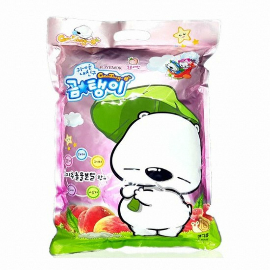 내츄럴바이오 귀여운 내친구 곰탱이 츄정 복숭아맛 1000정 (1개)_이미지
