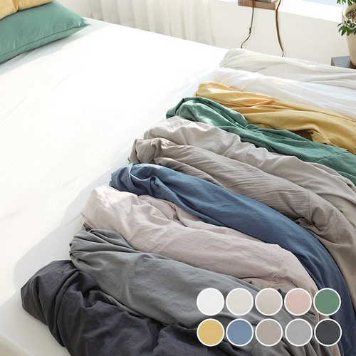 선오침장 이블랑 부드러운 푸딩 에어워싱 홑겹매트커버 (싱글 S)