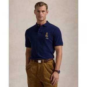 폴로 폴로 랄프 로렌 클래식 핏 강아지 자수 셔츠 뉴포트 네이비 132917003_이미지