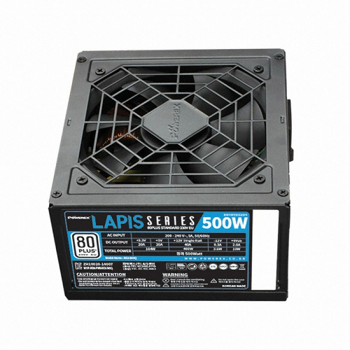 POWEREX LAPIS 500W 80PLUS스탠다드 230V EU_이미지