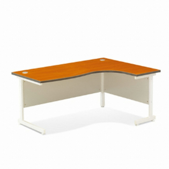 라레스가구 T201 몰딩 ㄱ자 사무용 책상 R형 (1400x690)_이미지