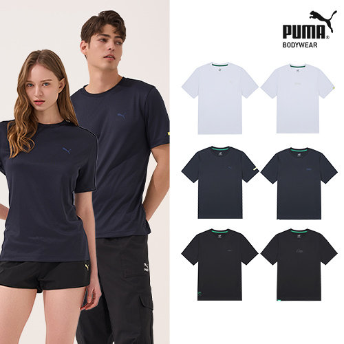 푸마바디웨어 듀얼메쉬 베이직 기능성 티셔츠 (6종)_이미지