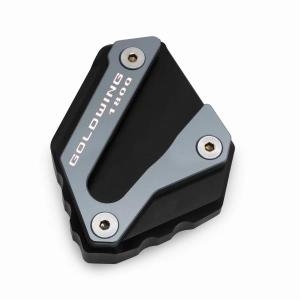 바이크 CNC 킥스탠드 풋 사이드 확장 지원 패드 혼다 골드윙 1800 GL F6B 2019-2023