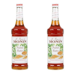 Monin 프리미엄 피넛버터 시럽 750ml 2개